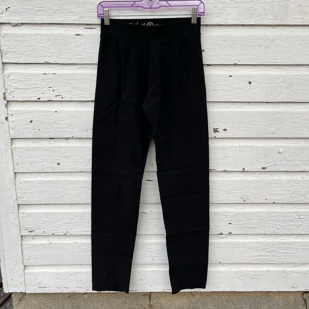 ETHYL The Classic Cozy Knit Pull On Slim Pant, Black- Size 2